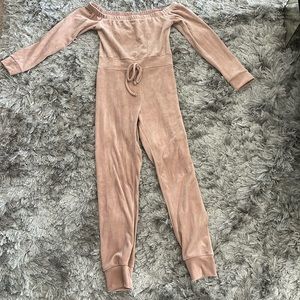 Fashion Nova Velour Jumpsuit